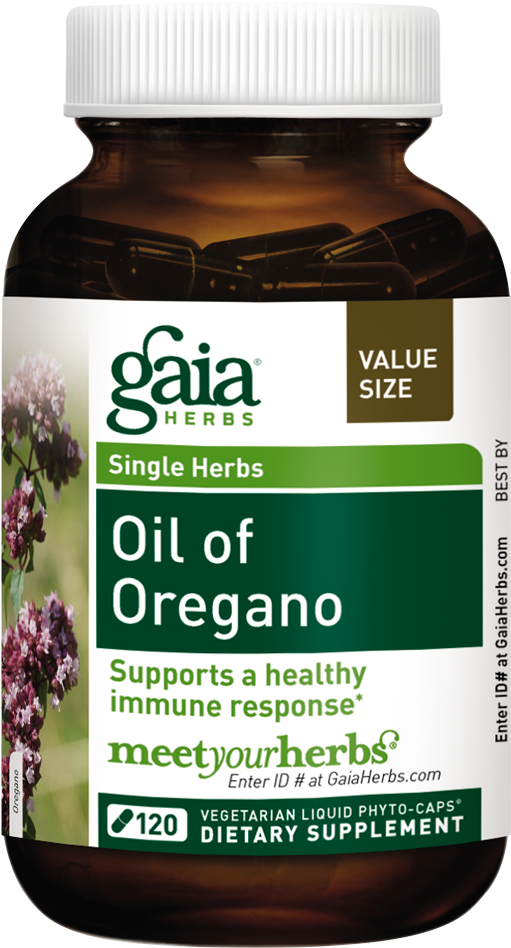 Gaia Herbs Holy Basil Leaf Liquid Phyto-capsules, 60 (602x1000), Png Download