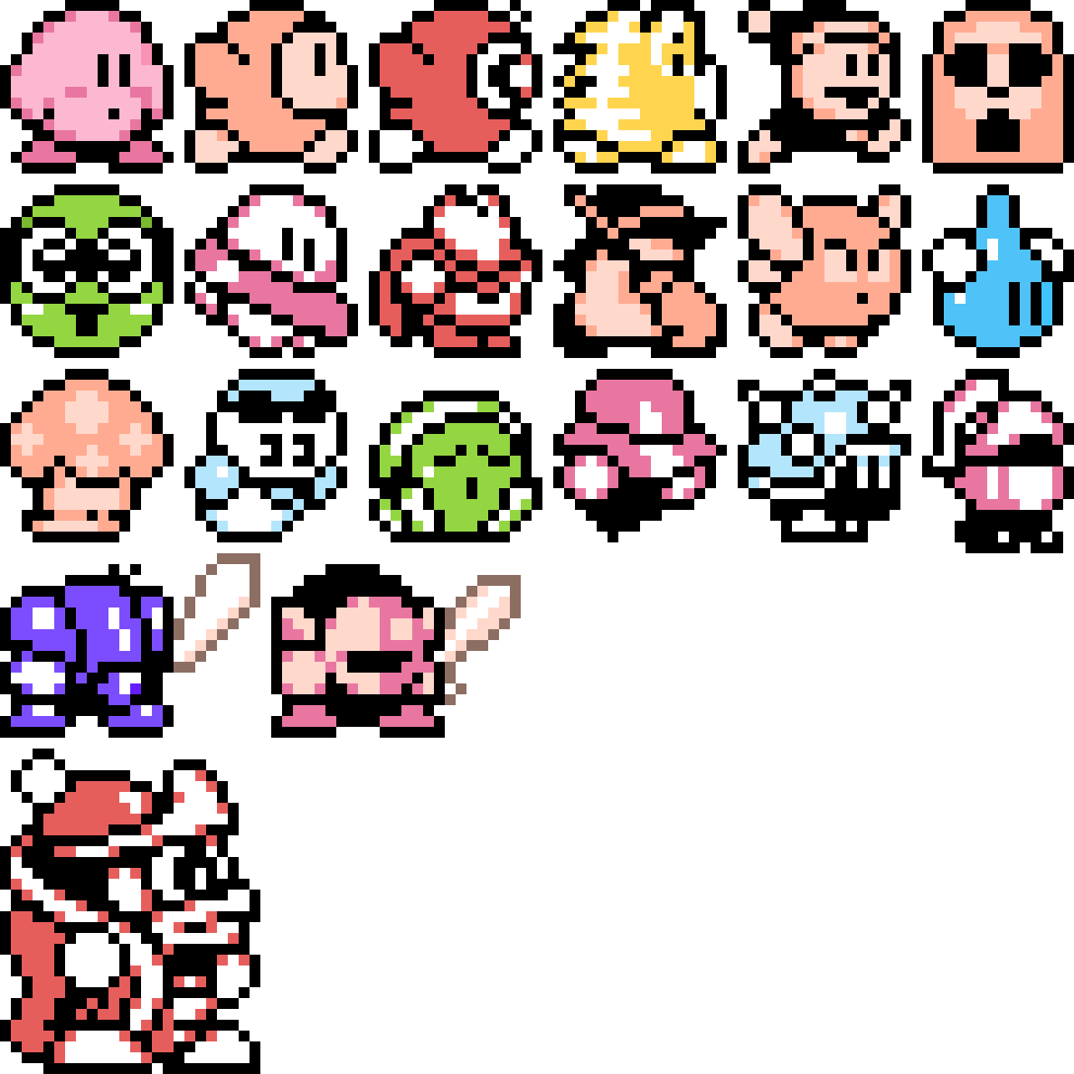 Download Kirby Sprites Png Image With No Background Pngkey Com Download Kirby Sprites Png Image With No Background Pngkey Com