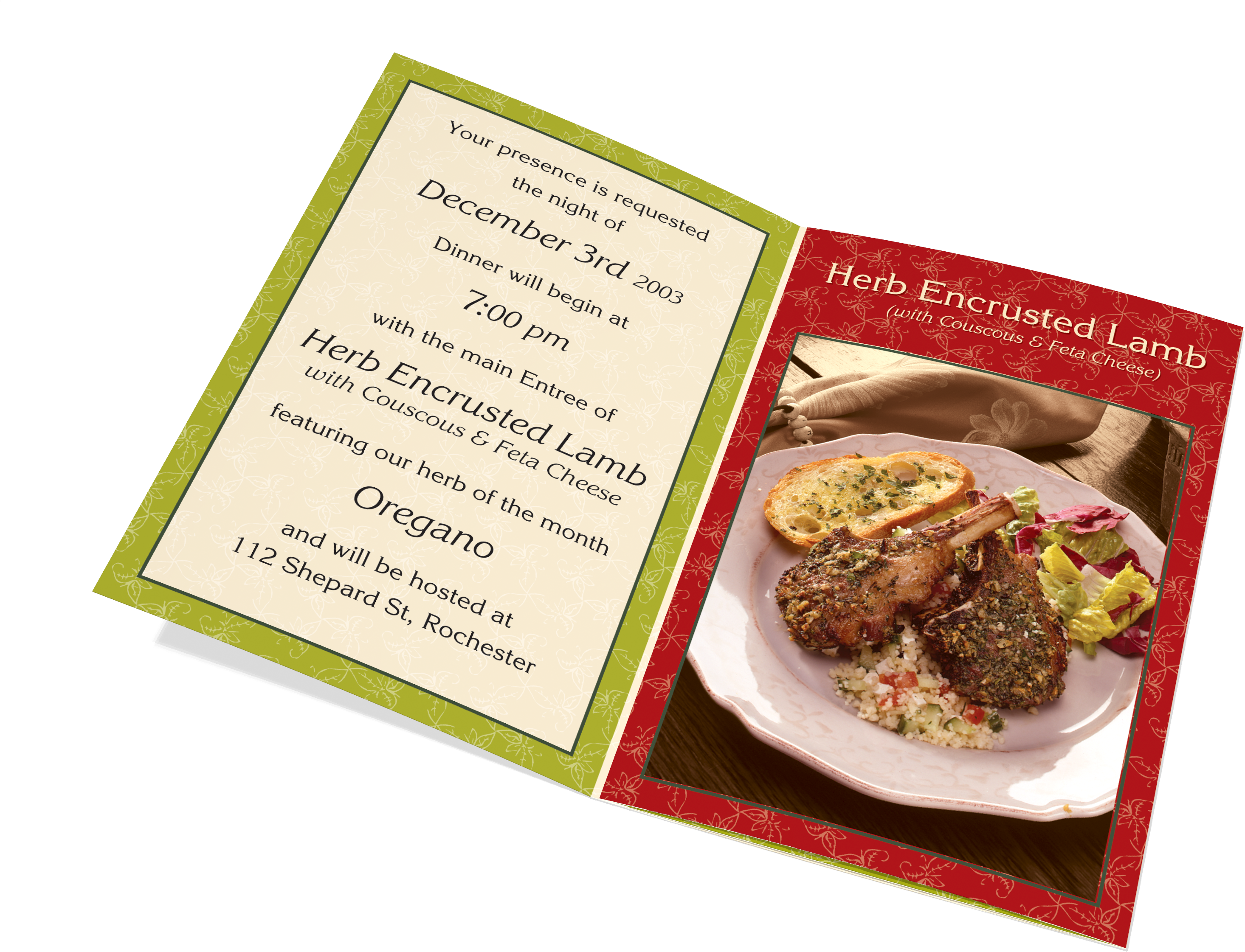 Oregano Herb Self Mailer - Garden Club (3072x2304), Png Download