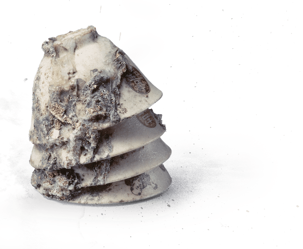 Fused Cups - Crystal (1017x835), Png Download