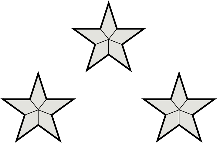 Officier Général Francais 3 Etoiles - Rutt Wear Tile Coaster (1024x1024), Png Download