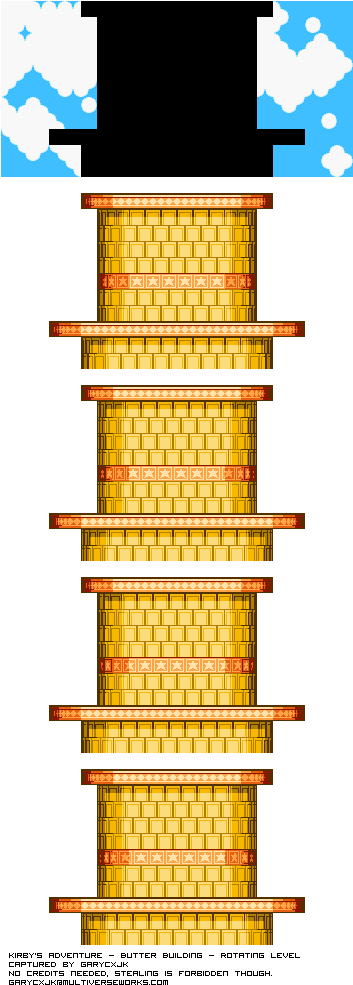 Download - Kirby's Adventure (384x1008), Png Download