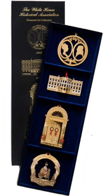 1985 To 1988 White House Christmas Ornaments, Sold (700x700), Png Download