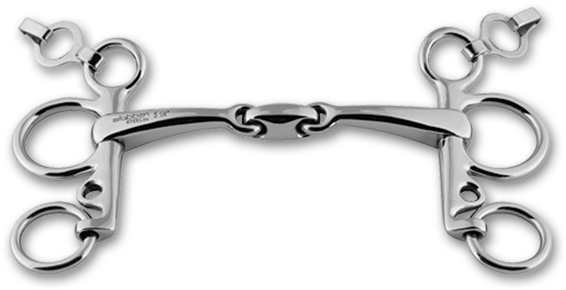 Quick View - 3 Piece Pelham Bit (600x652), Png Download
