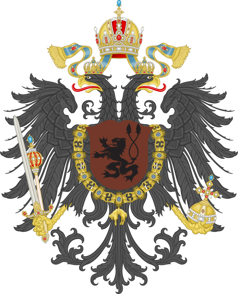 Imagecrest Of The Holy Swadian Empire - Austrian Empire Coat Of Arms (800x986), Png Download