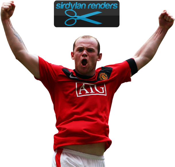 Wayne Rooney Render (691x600), Png Download