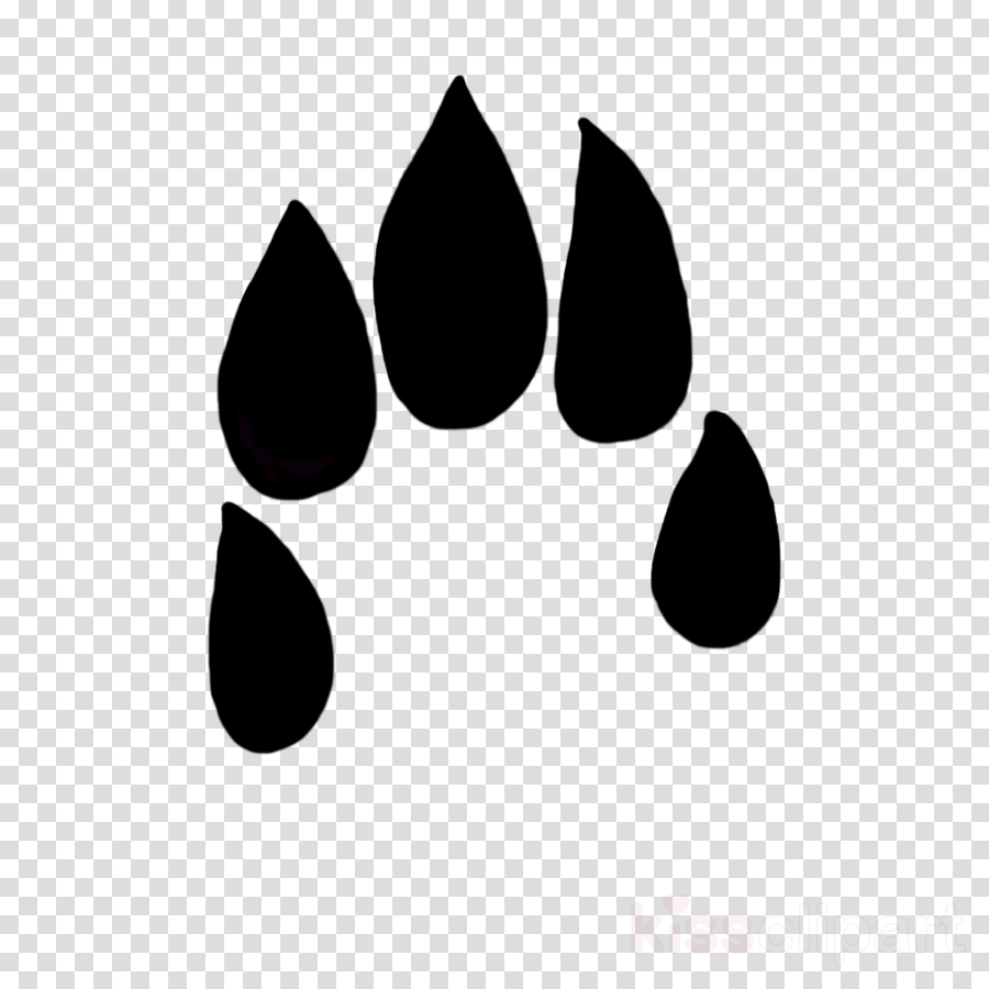 Rabbit Paw Print Transparent Clipart Easter Bunny Paw - Huella De Conejo Png (900x900), Png Download