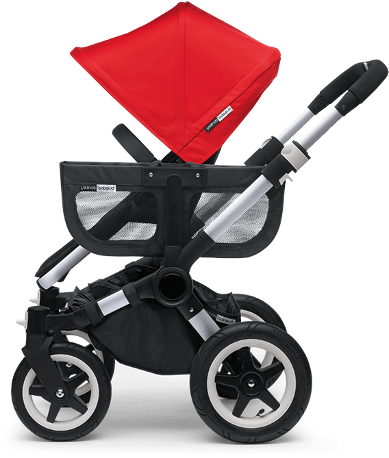 Bugaboo Donkey Duo Basket (662x783), Png Download