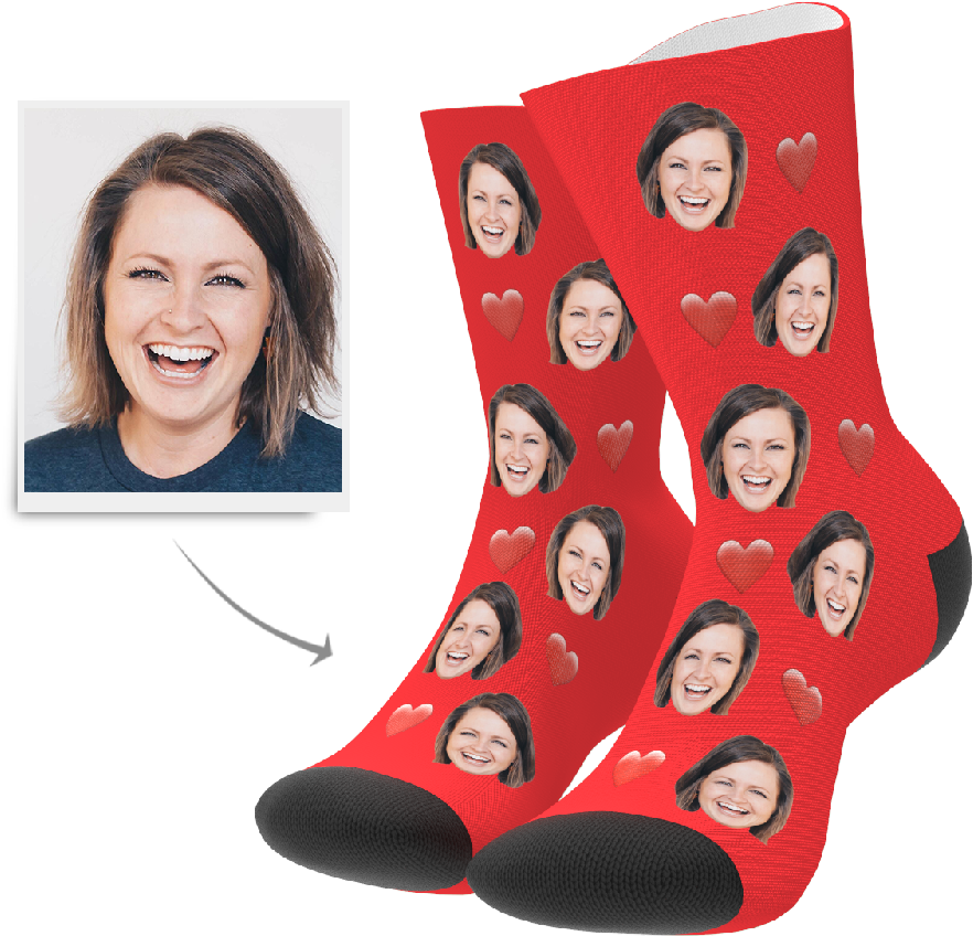 Custom Socks - Sock (1000x1000), Png Download