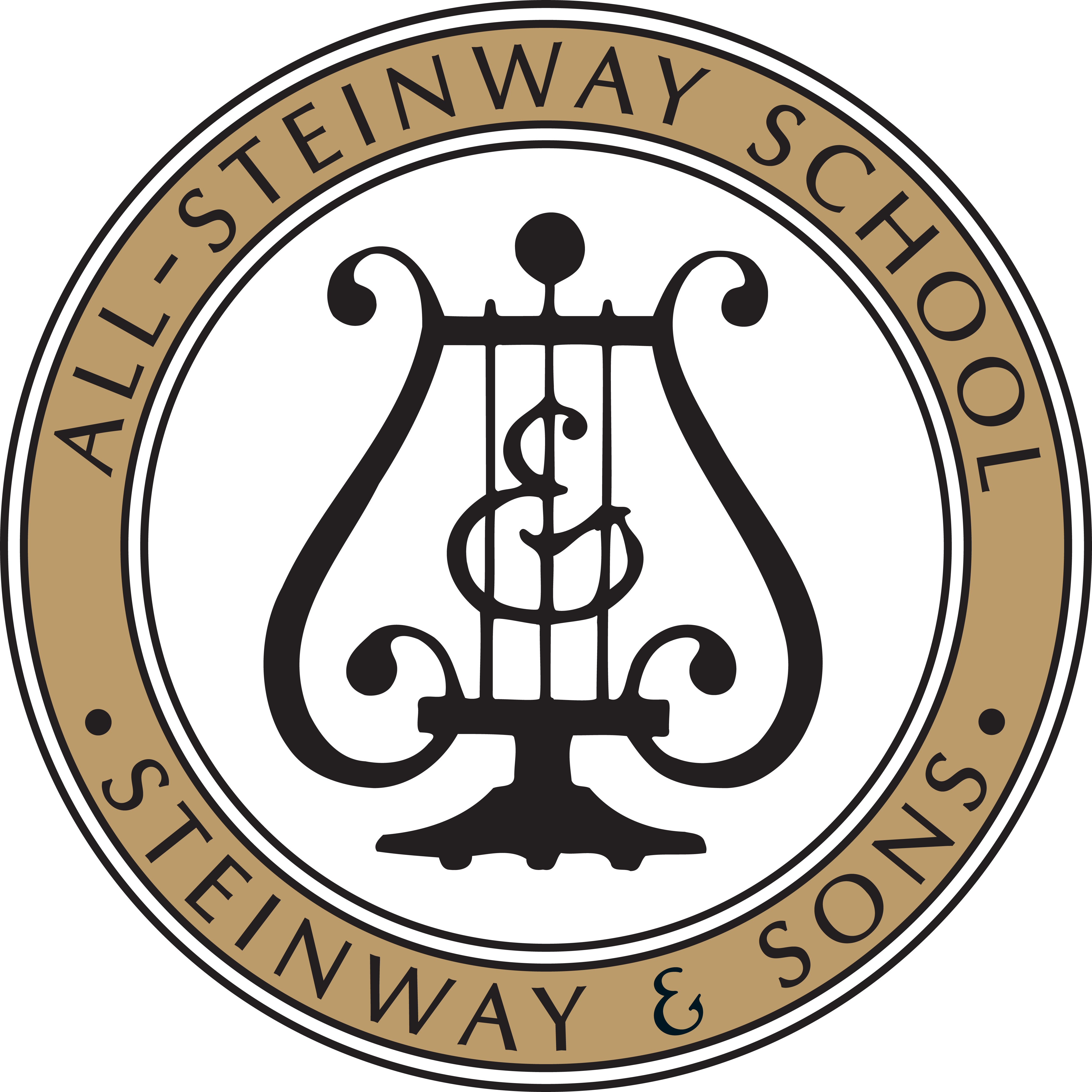 All Steinway School Logo 4c Mercer University - All Steinway School Logo (4544x4544), Png Download