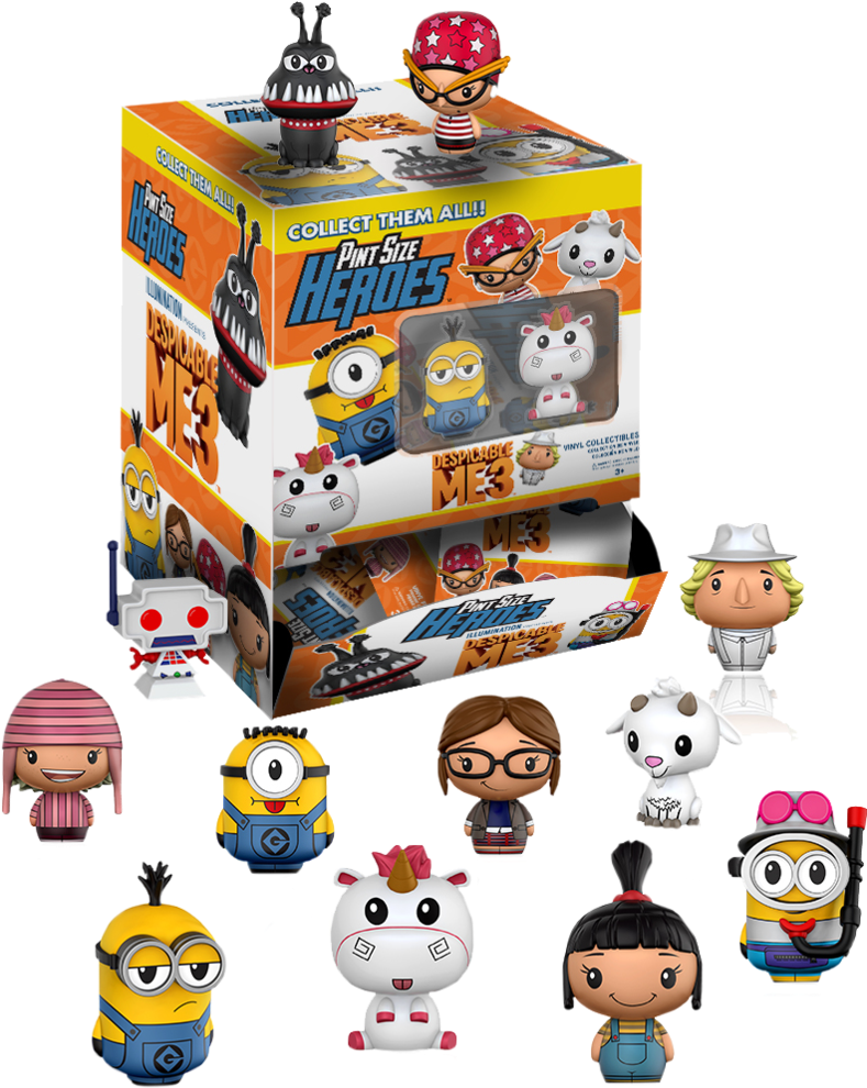 Despicable Me - Despicable Me 3 Pint Size Heroes (788x1024), Png Download
