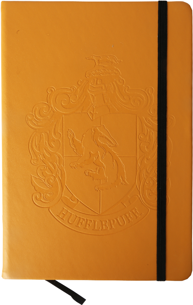 Embossed Notebook Hufflepuff001 V=1533123167 - Notebook (1055x1200), Png Download