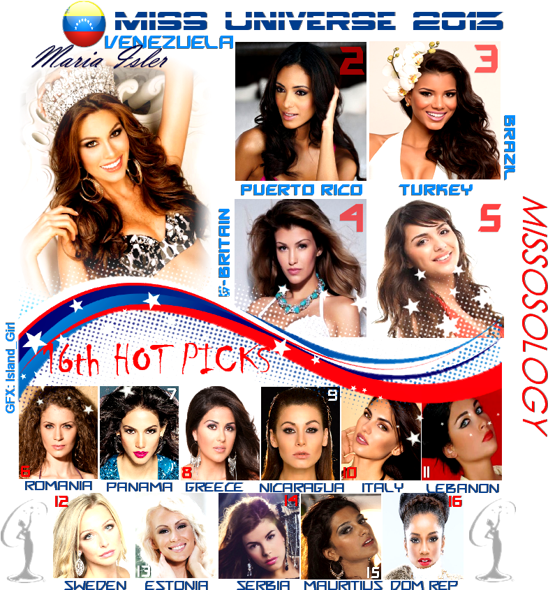Miss Universe Crown Mu13hp16 Mu13hp16 Mu13hp16a - Miss Universe 2013 Hot Picks (815x860), Png Download