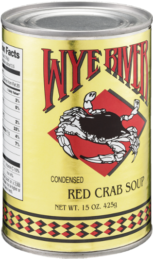 Wye River Soup, Red Crab - 15 Oz Can (600x600), Png Download
