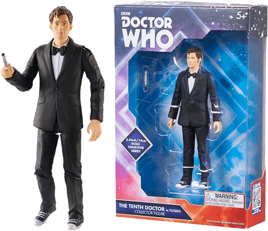 1 Of - Doctor Who Action Figures 10th Doctor (600x600), Png Download
