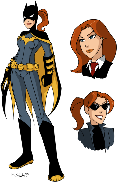Young Justice Batgirl By Msciuto - Barbara Gordon Young Justice Season 2 (464x717), Png Download