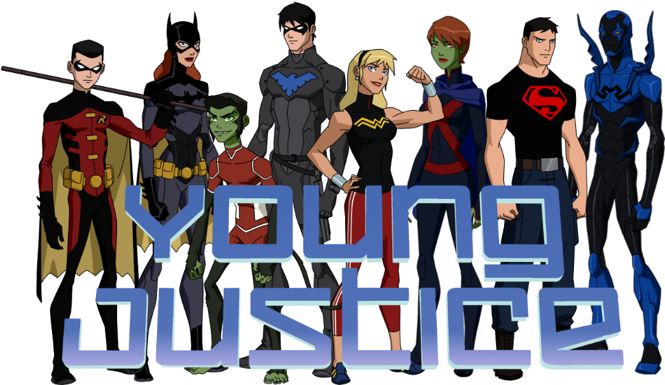 Young Justice Image - Superboy Young Justice (1000x562), Png Download