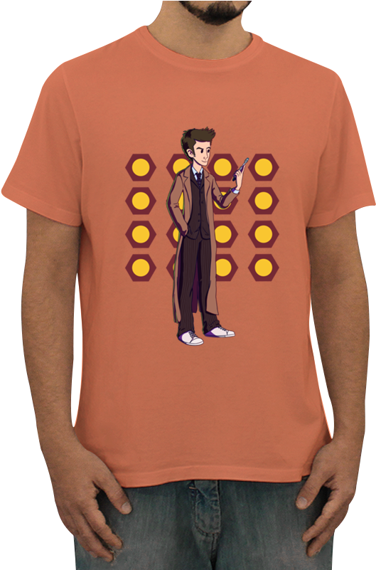 Camiseta 10th Doctor De Lorran Neryna - Camisa Plus Ultra (800x800), Png Download