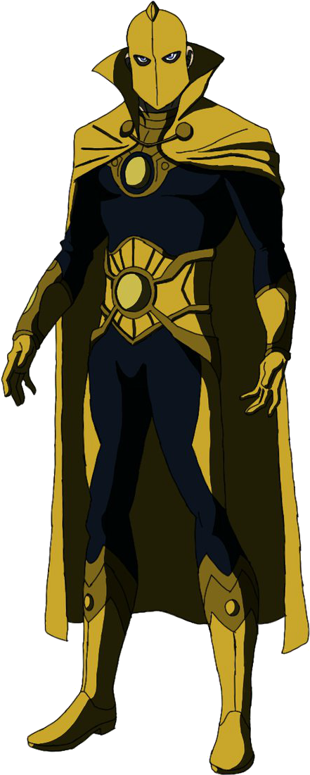 Fate Young Justice - Justice League Dr Fate (475x1111), Png Download