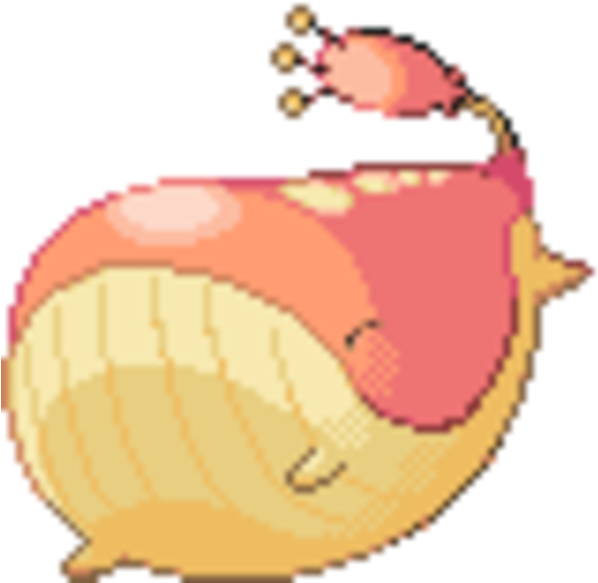 Hot Skitty On Wailord Action - Wailord Sprite (600x600), Png Download