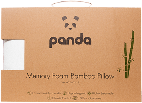 Panda Pillow Review (650x650), Png Download