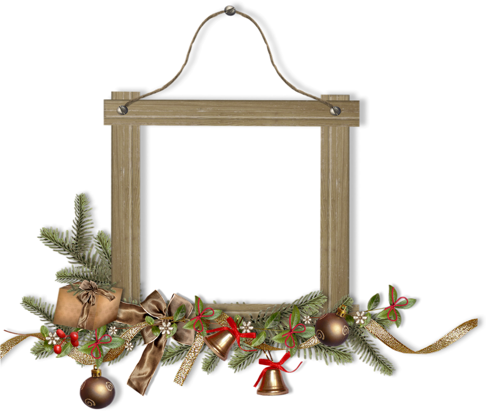 Christmas Frames Of 1 (945x800), Png Download