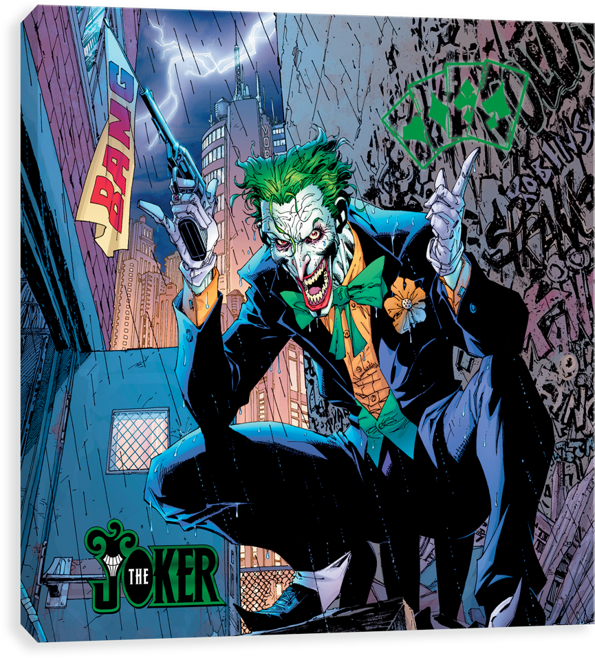 The Joker - Bang - Joker In Alley Hush (1000x1000), Png Download