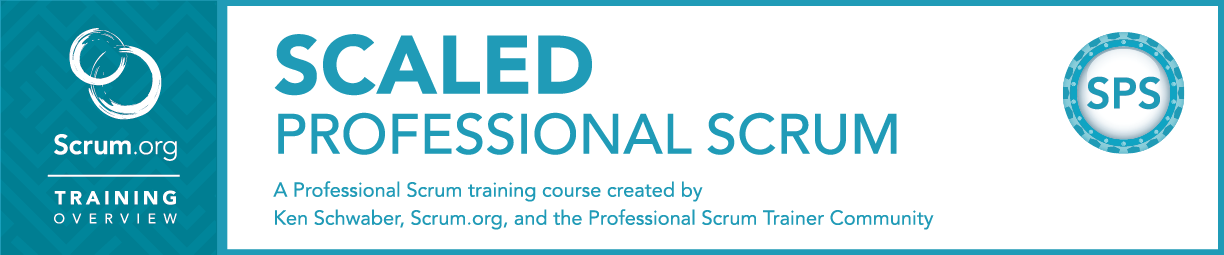Scaled Scrum Professional (1224x255), Png Download