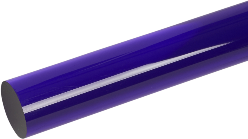 Acrylic Extruded Purple 1918 Rod - Pipe (1000x1000), Png Download