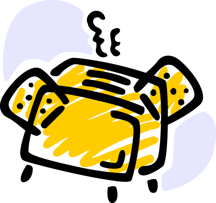 Vector Illustration Of Small Electric Kitchen Appliance (743x700), Png Download