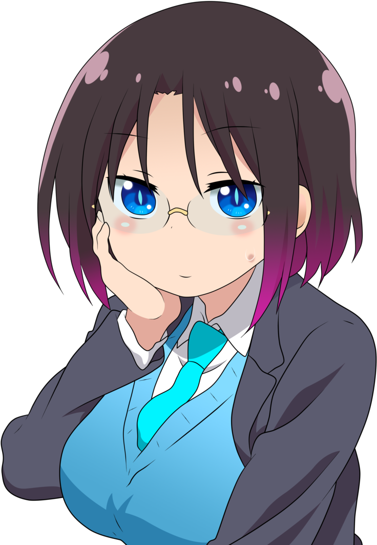 Download Miss Kobayashi S Dragon Maid Elma Png Image With No Background Pngkey Com