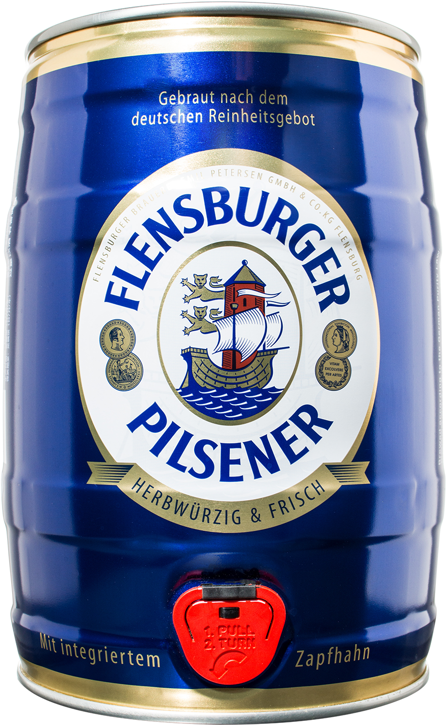 Flensburger Pilsener Lager / Pilsner Beer (1500x1500), Png Download