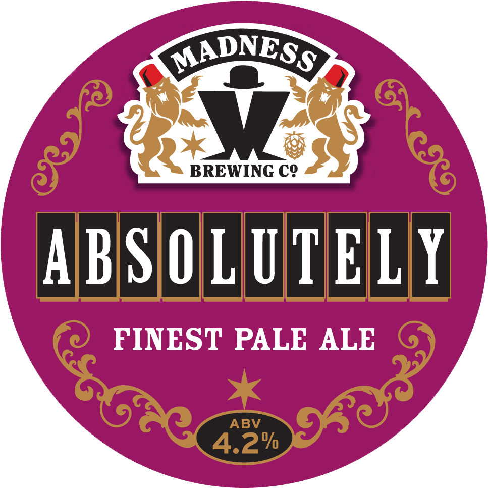 Madness Absolutely - Lovestruck Beer (1078x1079), Png Download