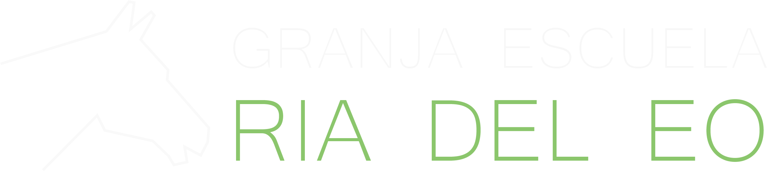 Granja Escuela Ria Del Eo (2626x591), Png Download