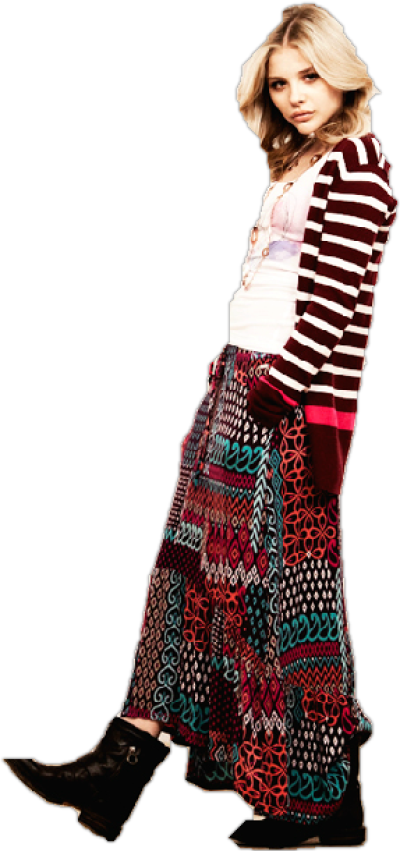 Chloe Grace Moretz Png 5 By N - Chloë Grace Moretz (400x851), Png Download
