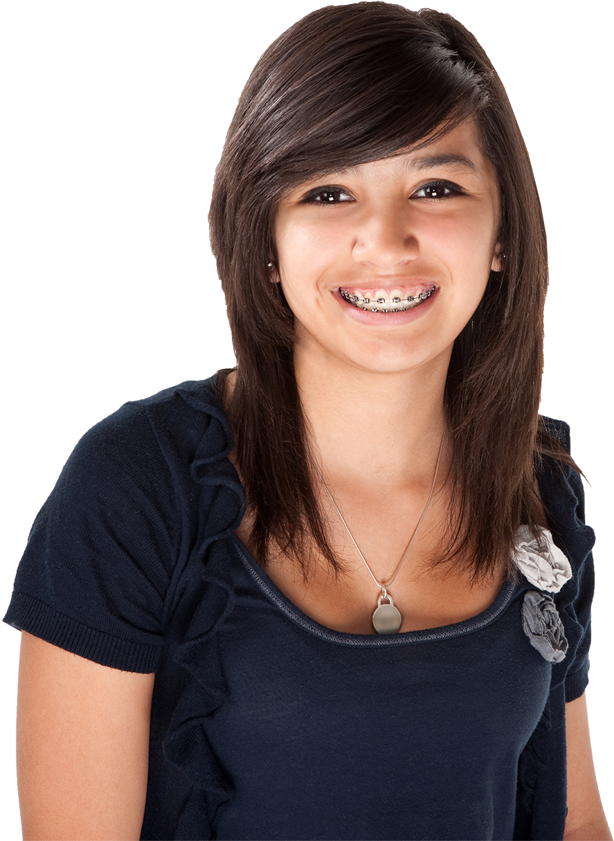 Same Day - Hispanic Teen Girl Stock (901x1218), Png Download
