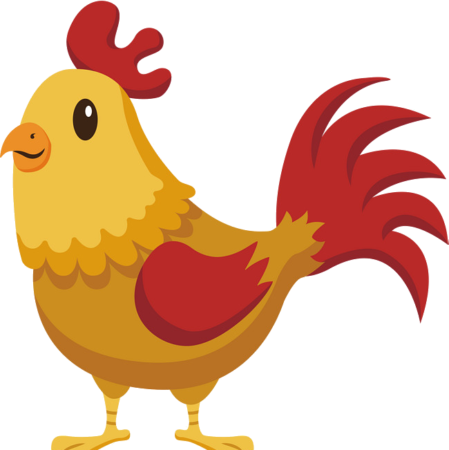 Imágenes De La Granja Con Fondo Transparente, Descarga - Rooster (650x651), Png Download
