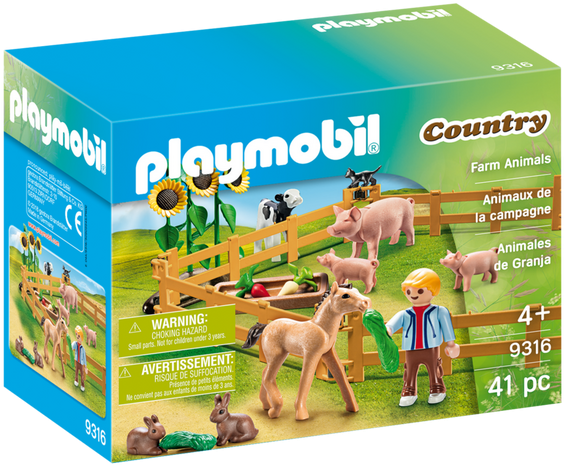 Farm Animals By Playmobil - Playmobil Farm Animals (700x490), Png Download