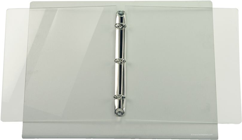 Machined Aluminum Bar Top Display - 3 Ring Binder Display Stand (836x600), Png Download