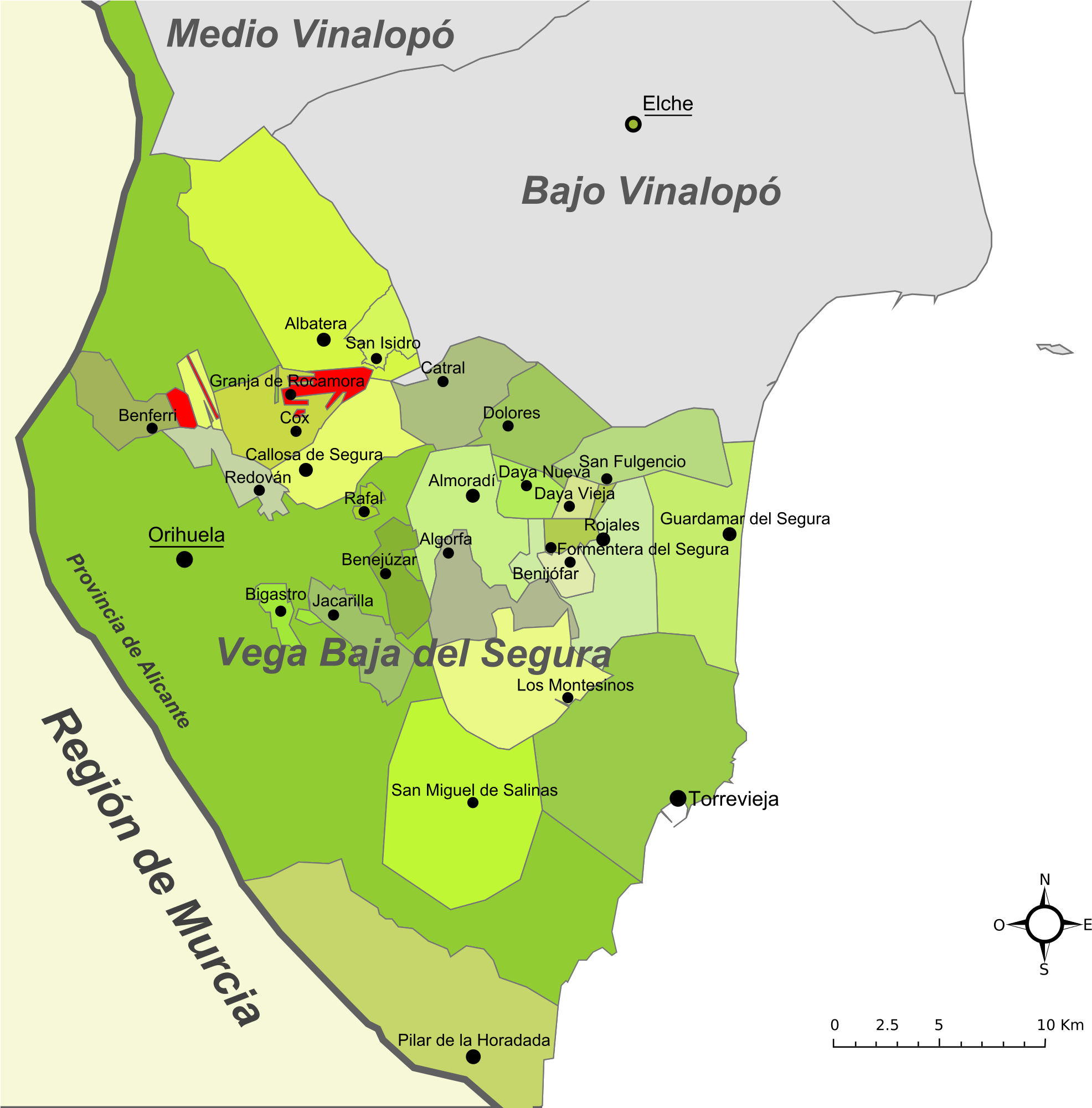 Open - Callosa De Segura Mapa (2000x2000), Png Download