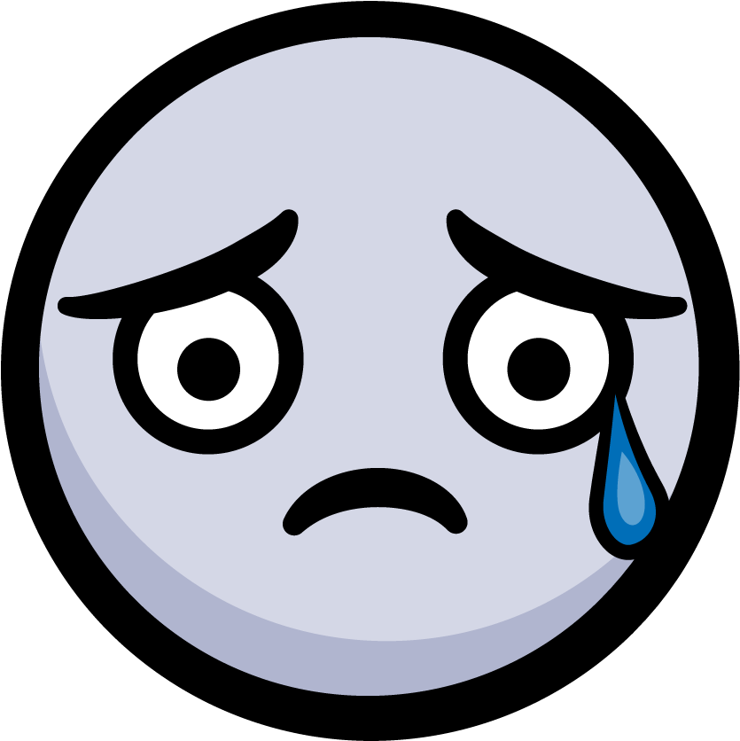 Sad Face - Disappointment (1000x1000), Png Download