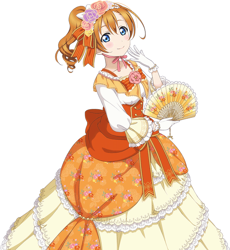 Honoka Lovelive هونوكا Freetoedit - Honoka Kousaka Sr Card (1024x1024), Png Download