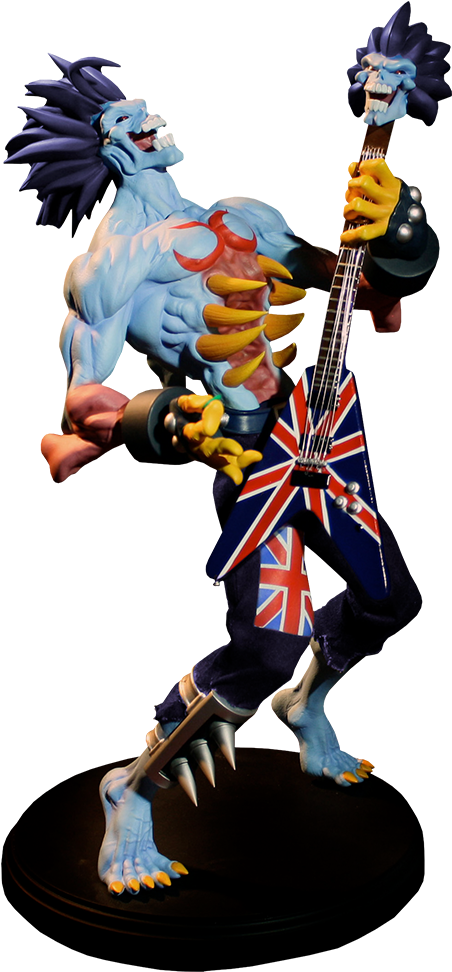 Tabletop View Lord Raptor Mixed Media Statue - Pop Culture Shock Collectibles Darkstalkers: Lord Raptor (480x1000), Png Download