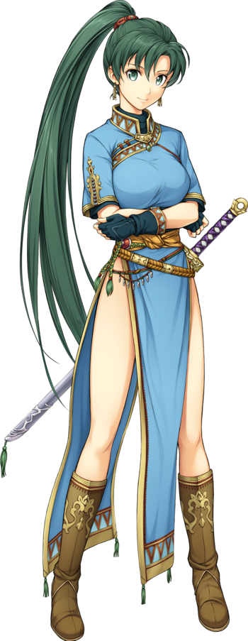 Https - //static - Tvtropes - Org/pmwiki/pub/images/ - Lyn Fire Emblem Heroes (350x903), Png Download