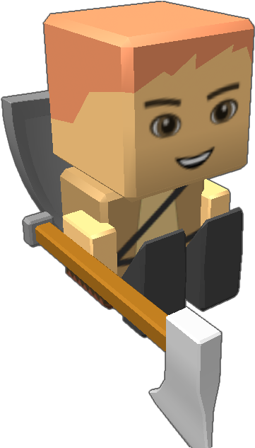 Woodcutter's And A Random Shield - Cartoon (768x768), Png Download