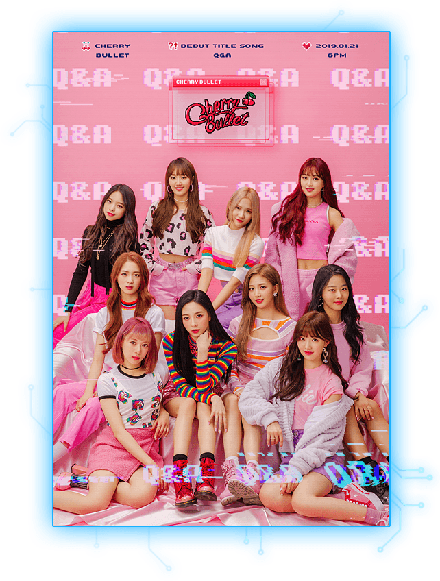 Cherry Bullet (642x848), Png Download