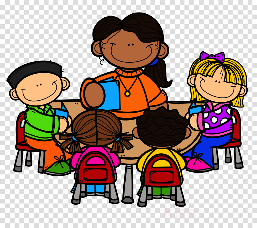 Reading With Teacher Clipart Geography Clipart Teacher - Teacher Table Clip Art (900x800), Png Download