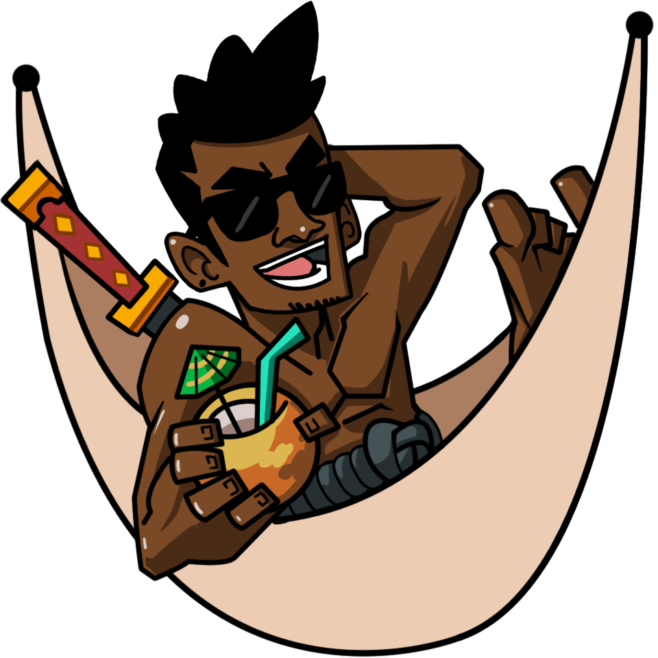 Yasuke Is Available For Download In The Facebook Sticker (960x960), Png Download