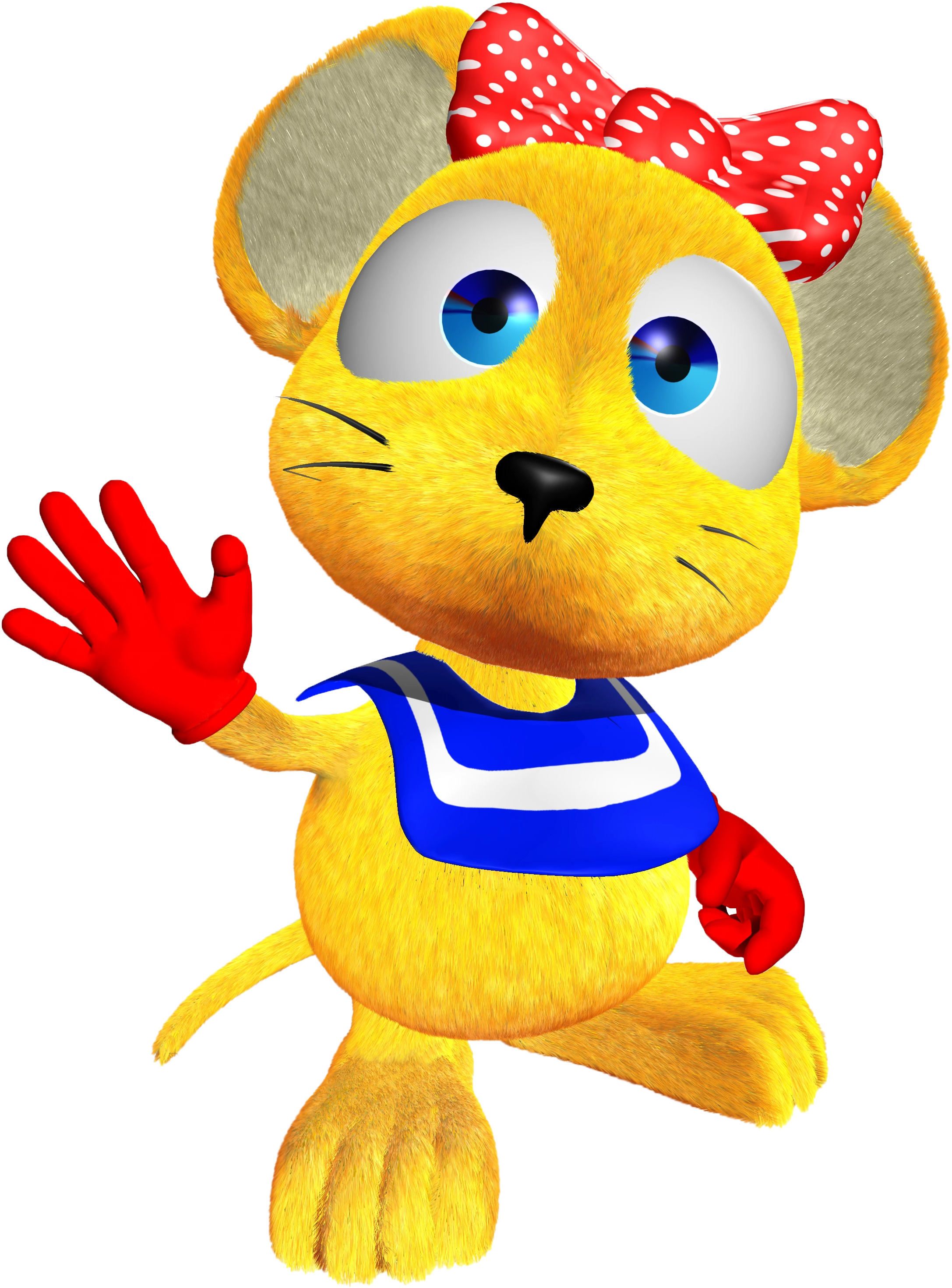 Completely Off His Tits - Diddy Kong Racing Pipsy (2760x3000), Png Download