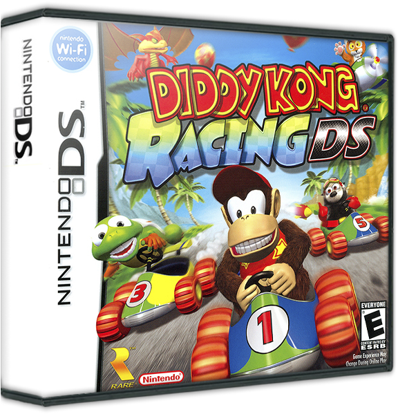 Diddy Kong Racing Ds - Diddy Kong Racing Ds [ds Game] (587x598), Png Download